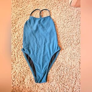 Jolyn Clothing Teal One Piece Swimsuit